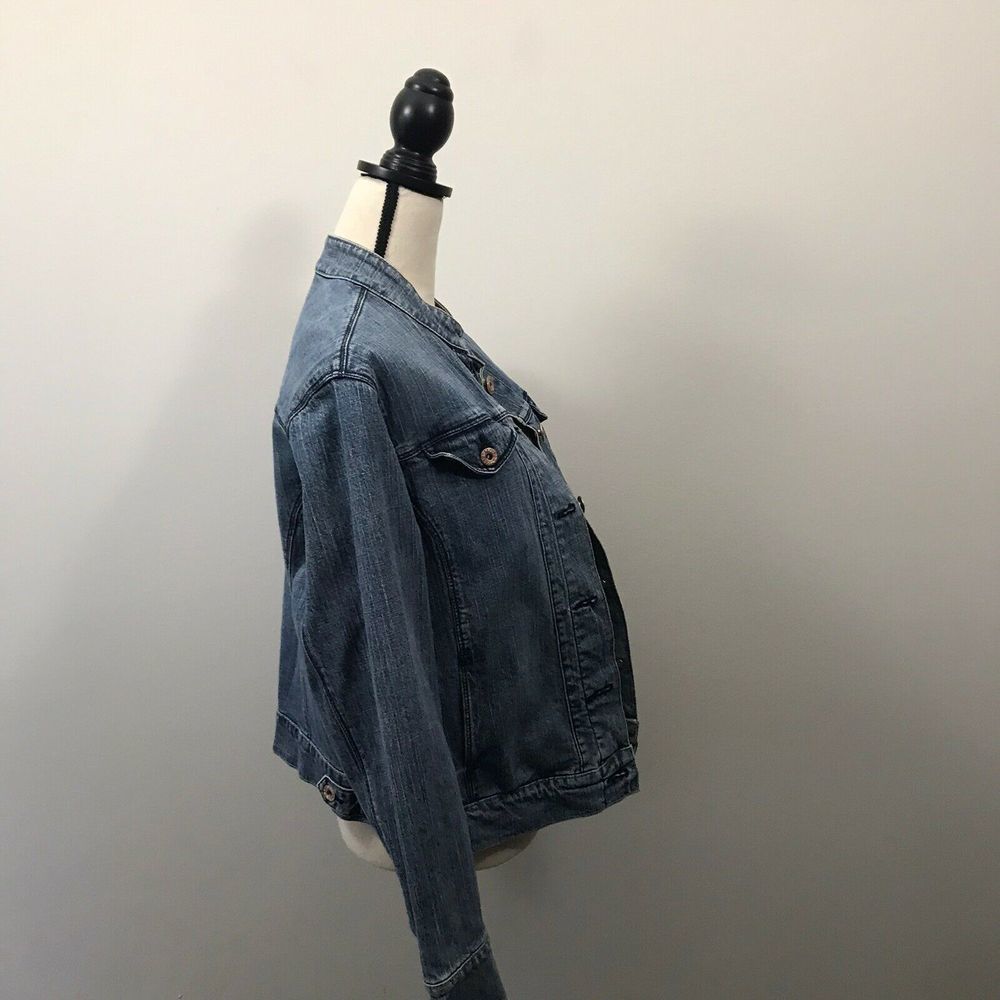 LEVI STRAUSS SIGNATURE JEAN JACKET WOMEN'S SIZE XL - Picture 5 of 8